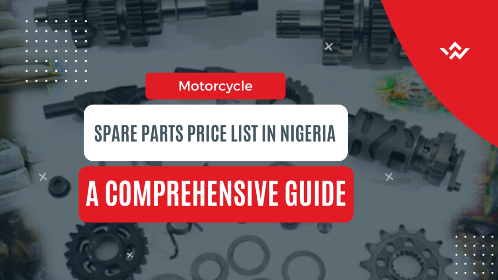 motorcycle spare parts price list